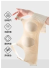 The new seamless jelly strip underwear is comfortable, breathable, light and thin, with invisible button-down buttons and no steel ring. It is a rabbit-ear cup beauty back vest Application Scenario